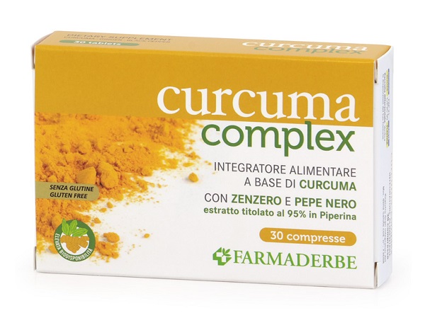 CURCUMA COMPLEX 30 COMPRESSE - Farmacianuova.eu