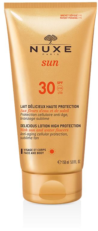 NUXE SUN LATTE SOLARE DELIZIOSO ANTI-ETA' SPF30 150 ML - Farmacianuova.eu
