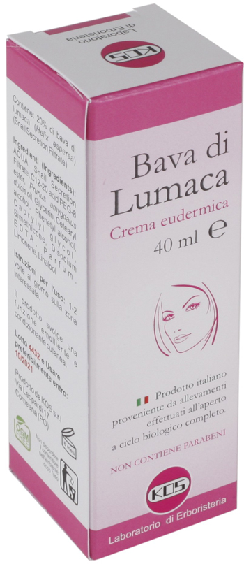 BAVA DI LUMACA CREMA EUDERMICA 40 ML - Farmacianuova.eu