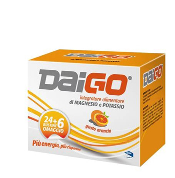 DAIGO ARANCIA 24 + 6 BUSTINE OMAGGIO 240 G - Farmacianuova.eu