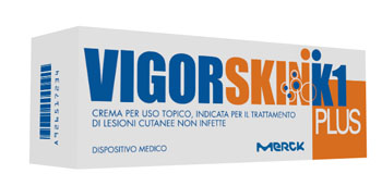 VIGORSKIN K1 PLUS CREMA PER LESIONI CUTANEE NON INFETTE 100 ML - Farmacianuova.eu