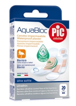 CEROTTO PIC AQUABLOC MIX ANTIBATTERICO 20 PEZZI - Farmacianuova.eu