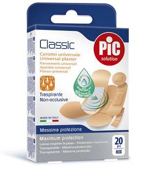 CEROTTO PIC CLASSIC MIX ANTIBATTERICO 20 PEZZI - Farmacianuova.eu