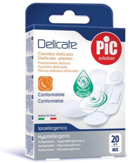 CEROTTO PIC DELICATE MIX 20 CEROTTI ANTIBATTERICO - Farmacianuova.eu