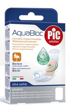 CEROTTO PIC AQUABLOC CM10X8 ANTIBATTERICO 5 PEZZI - Farmacianuova.eu