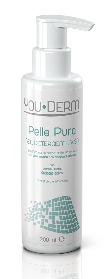 YOUDERM PELLE PURA GEL DETERGENTE VISO 200 ML - Farmacianuova.eu
