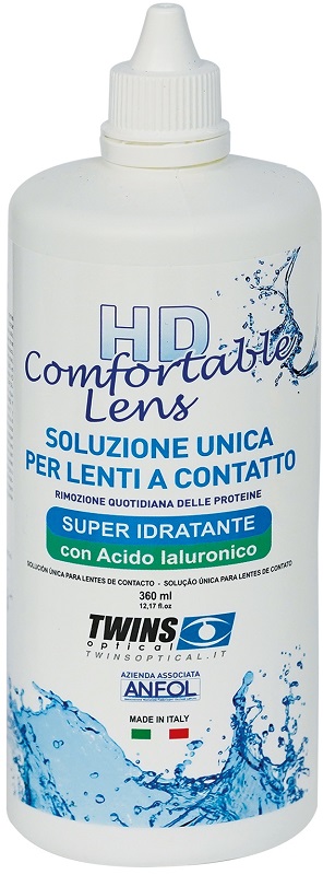 HD COMFORT LENS SOLUZIONE UNICA PER LENTI A CONTATTO 360 ML - Farmacianuova.eu