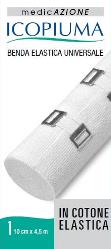 BENDA ELASTICA ICOPIUMA UNIVERSALE CM 10 X 4,5 MT 1 PEZZO - Farmacianuova.eu
