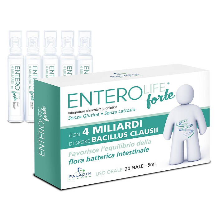 ENTEROLIFE FORTE 4 MILIARDI 20 FIALE DA 5 ML - Farmacianuova.eu