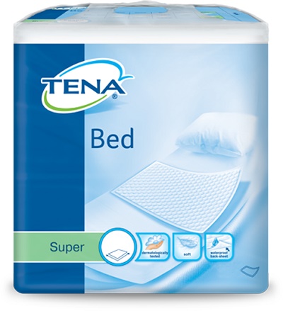 TRAVERSA PER INCONTINENZA NON RIMBOCCABILE TENA BED SUPER 60X90CM 35 PEZZI - Farmacianuova.eu