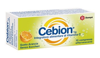 CEBION EFFERVESCENTE VIT C SENZA ZUCCHERO 10 COMPRESSE - Farmacianuova.eu