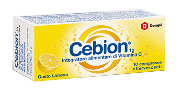CEBION EFFERVESCENTE VITAMINA C LIMONE 10 COMPRESSE - Farmacianuova.eu