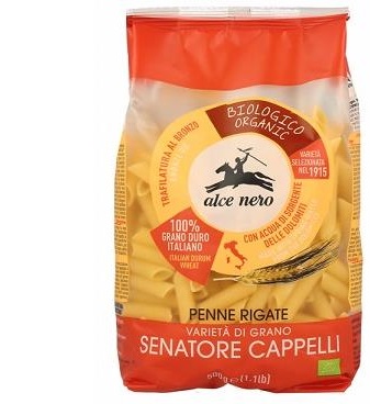 PENNE RIGATE SEMOLA SENATORE CAPPELLI BIO 500 G - Farmacianuova.eu