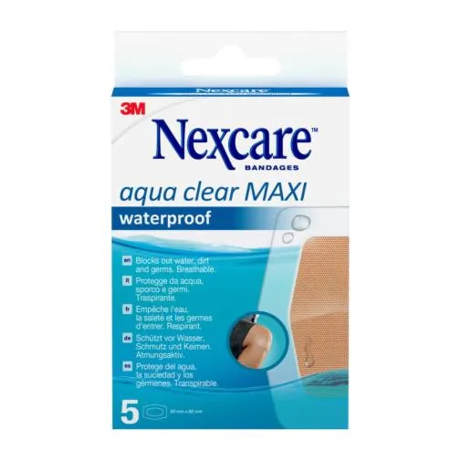 CEROTTO NEXCARE AQUA 360 60X89 MAXI 5 PEZZI - Farmacianuova.eu