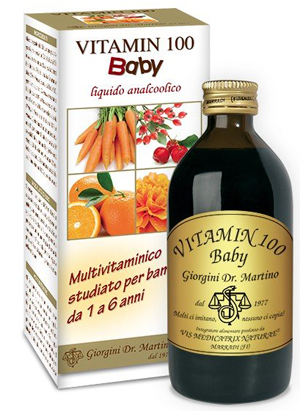 VITAMIN 100 BABY LIQUIDO ANALCOLICO 200 ML - Farmacianuova.eu