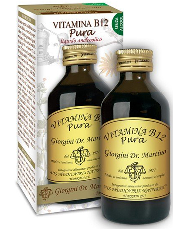 VITAMINA B12 PURA 100 ML LIQUIDO ANALCOLICO - Farmacianuova.eu