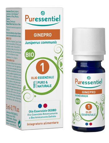 PURESSENTIEL GINEPRO OLIO ESSENZIALE BIO 5 ML - Farmacianuova.eu