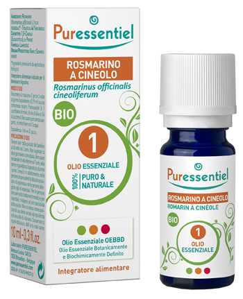 PURESSENTIEL ROSMARINO CINEOLO OLIO ESSENZIALE BIO 10 ML - Farmacianuova.eu