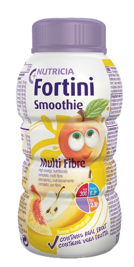 FORTINI SMOOTHIE MULTI FIBRE GUSTO FRUTTI GIALLI 200 ML - Farmacianuova.eu