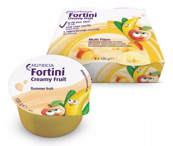 FORTINI CREAMY FRUIT MULTI FIBRE FRUTTI GIALLI 4X100 G - Farmacianuova.eu