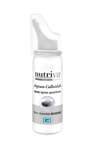 NUTRIVA ARGENTO COLLOIDALE NASO/ORECCHIE 30 ML - Farmacianuova.eu