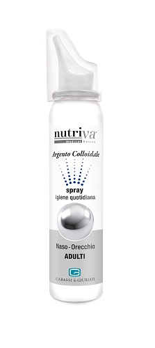 NUTRIVA ARGENTO COLLOIDALE NASO/ORECCHIE 100 ML - Farmacianuova.eu