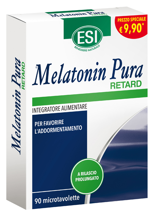 ESI MELATONIN PURA RETARD 90 MICROTAVOLETTE OFFERTA - Farmacianuova.eu
