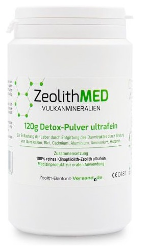 ZEOLITHMED MINERALI VULCANICI DETOX POLVERE ULTRAFINE 120 G - Farmacianuova.eu