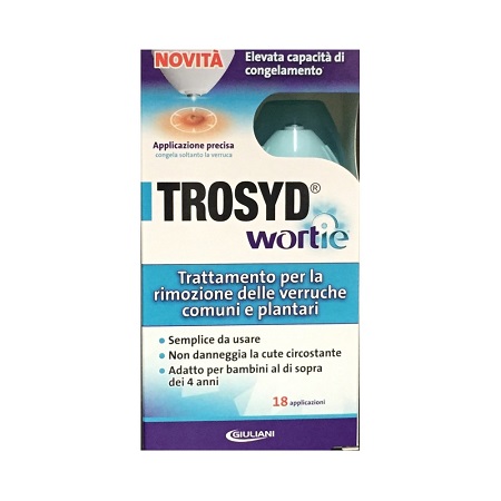 TROSYD WORTIE CRIOGENIZZANTE VERRUCHE COMUNI/PLANTARI 50 G - Farmacianuova.eu