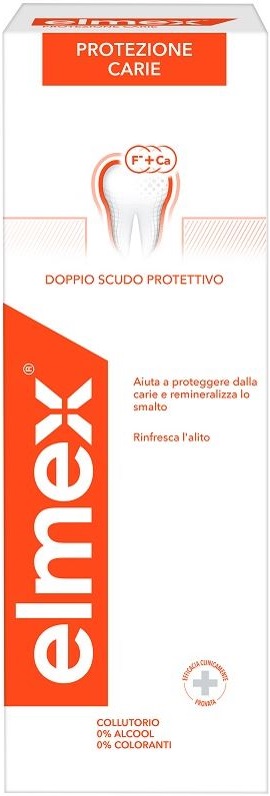 ELMEX PROTEZIONE CARIE COLLUTORIO FLUORURO AMMINICO 400 ML - Farmacianuova.eu