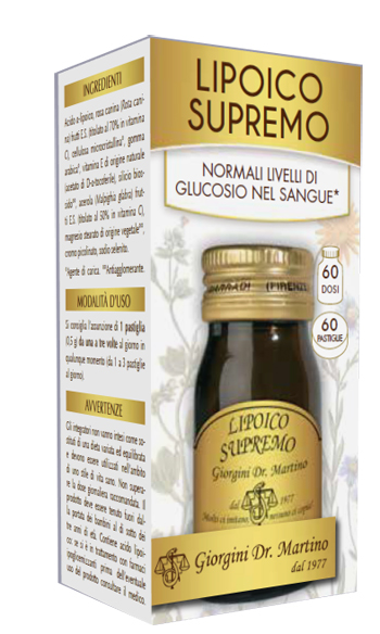 LIPOICO SUPREMO 60 PASTIGLIE - Farmacianuova.eu