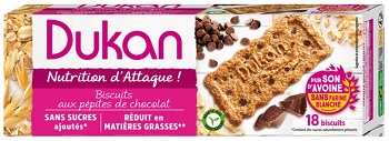 DUKAN EXPERT BISCOTTO CRUSCA GOCCE DI CIOCCOLATO 225 G - Farmacianuova.eu