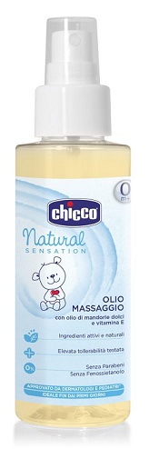 CHICCO OLIO MASSAGGIO NATURAL SENSATION 100 ML - Farmacianuova.eu