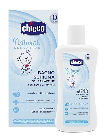 CHICCO BAGNOSCHIUMA NATURAL SENSATION 500 ML - Farmacianuova.eu