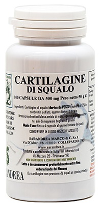 CARTILAGINE DI SQUALO 100 CAPSULE - Farmacianuova.eu