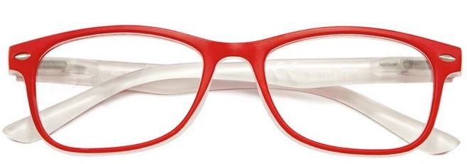 OCCHIALE DA LETTURA PREMONTATO TWINS GOLD ICE ROSSO +1,50 - Farmacianuova.eu