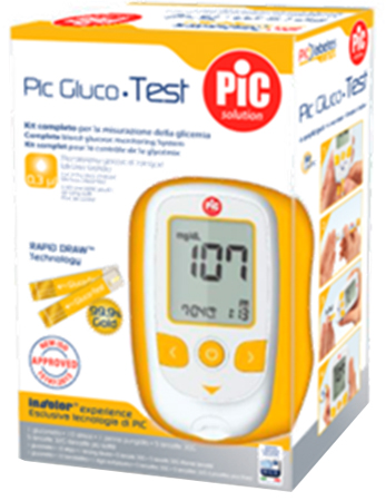 PIC GLUCOTEST KIT GLUCOMETRO - Farmacianuova.eu