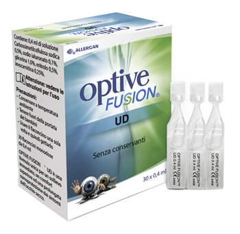 OPTIVE FUSION UD SOLUZIONE OFTALMICA STERILE 30 FLACONCINI MONODOSE 0,4 ML - Farmacianuova.eu