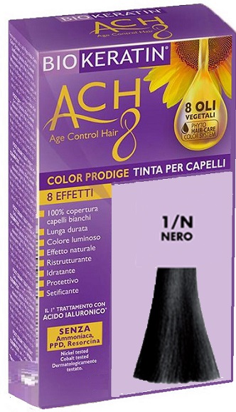 BIOKERATIN ACH8 COLOR PRODIGE 1/N NERO - Farmacianuova.eu