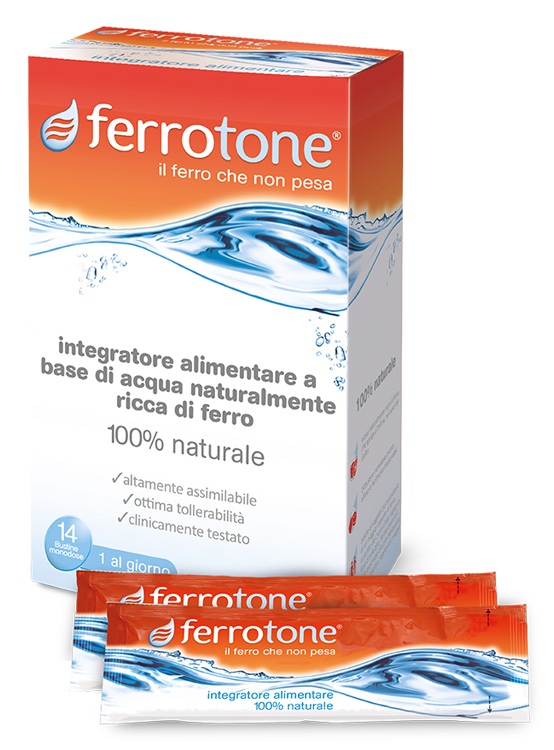 FERROTONE 14 BUSTINE 20 MG - Farmacianuova.eu