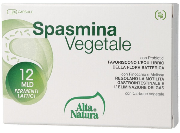 SPASMINA VEGETALE 30 CAPSULE - Farmacianuova.eu