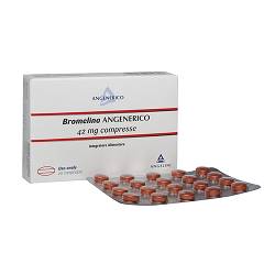 BROMELINA ANGENERICO 20 COMPRESSE RIVESTITE - Farmacianuova.eu