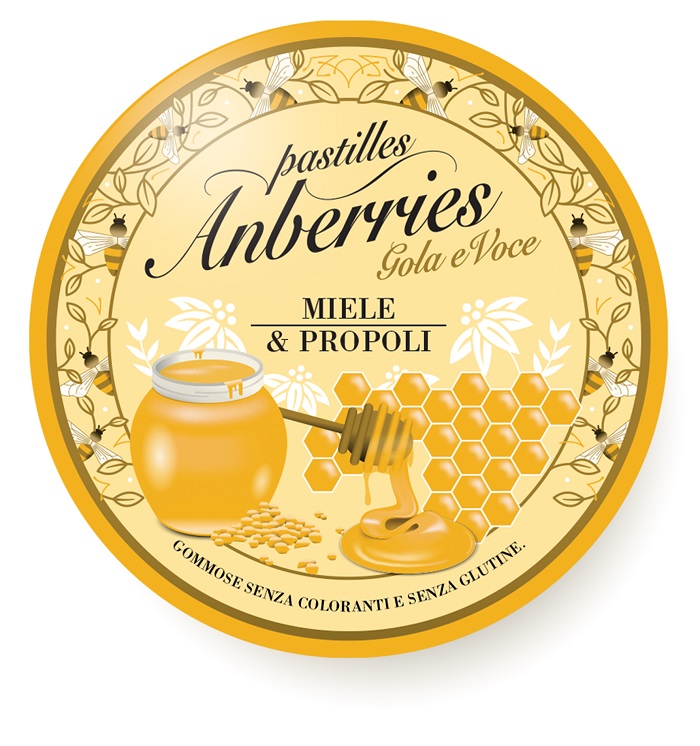 ANBERRIES MIELE PROPOLI 55 G - Farmacianuova.eu