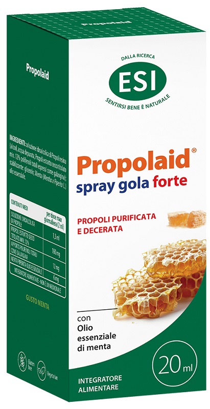 ESI PROPOLAID SPRAY GOLA FORTE 20 ML - Farmacianuova.eu