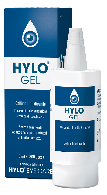 HYLO-GEL COLLIRIO LUBRIFICANTE ACIDO IALURONICO 0,2% 10 ML - Farmacianuova.eu