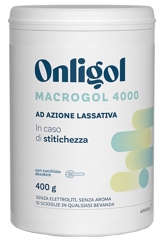 ONLIGOL MACROGOL 4000 400 G SENZA ZUCCHERO - Farmacianuova.eu