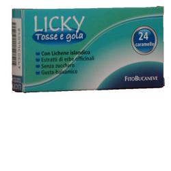 LICKY CARAMELLE ADULTI PER TOSSE E GOLA SENZA ZUCCHERO 70 G - Farmacianuova.eu