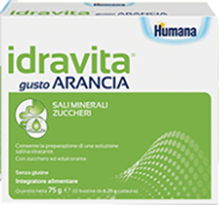 IDRAVITA GUSTO ARANCIA 12 BUSTINE DA 6,25 G - Farmacianuova.eu