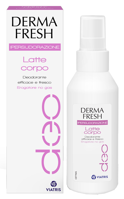 DERMAFRESH IPERSUDORAZIONE LATTE CORPO DEODORANTE 100 ML - Farmacianuova.eu