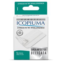 CEROTTO STRISCE ICOPIUMA IN TESSUTO NON TESSUTO 6X50 CM - Farmacianuova.eu